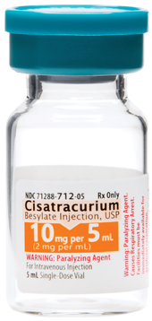 Cisatracurium Besylate Injection, USP 10 mg per 5 mL